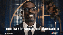 It Could Give A Guy Whiplash Just Thinking About It Randall Pearson GIF - It Could Give A Guy Whiplash Just Thinking About It Randall Pearson Sterling K Brown GIFs