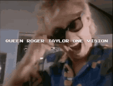 Roger Taylor Queen GIF - Roger Taylor Queen One Vision GIFs