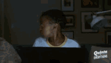 When You'Re Searching Through The Dark Side Of Youtube GIF - Quinta Vs Everything Sneaky Looking Around GIFs