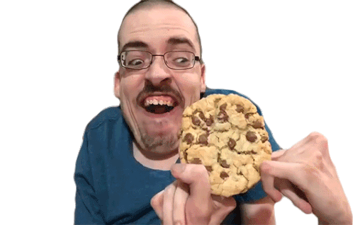 Teasing Cookie Sticker - Teasing Cookie Hungry Stickers
