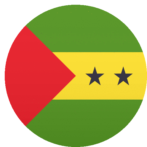 Sao Tome And Principe Flags Sticker - Sao Tome And Principe Flags Joypixels Stickers