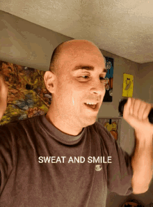 Sweat And Smile Julius GIF - Sweat And Smile Julius Getting Fit GIFs