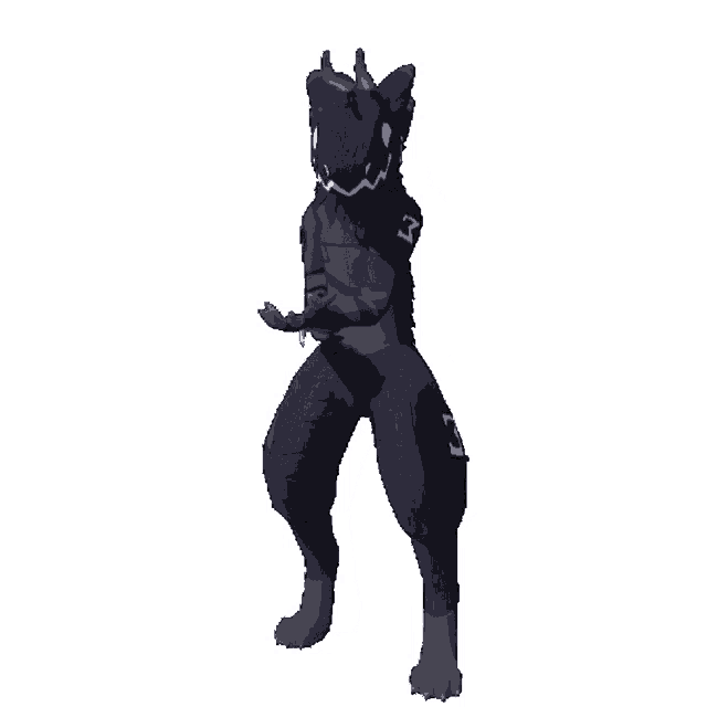 Dio pose protogen by DR4G0NW4RR10R -- Fur Affinity [dot] net