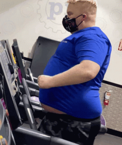 fat man workout