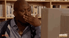 What Shocked GIF - What Shocked Titus Andromedon GIFs