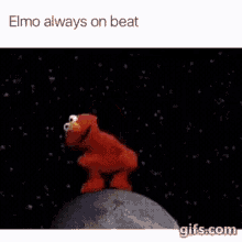 Elmo Always On Beat GIF - Elmo Always On Beat Elmo Always On Beat GIFs