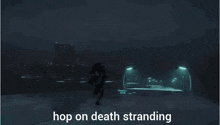 Hop On Death Stranding GIF - Hop On Death Stranding GIFs
