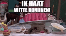 Ik Haat Witte Konijnen Efteling Wonderland GIF - Ik Haat Witte Konijnen Efteling Wonderland Witte Konijn GIFs