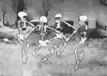Excited Skeleton GIF - Excited Skeleton Dance GIFs