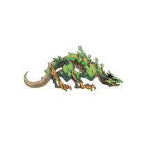 yaa pixel art animation lizardreptile dragon