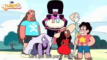 Let'S Get This Party Started Garnet GIF - Let'S Get This Party Started Garnet Steven GIFs