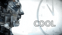 a picture of a city with the word cool in the corner