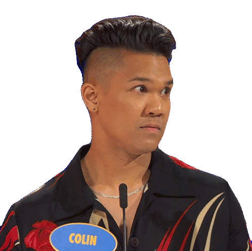 What Colin Sticker - What Colin Family Feud Canada Stickers