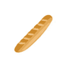 bread break snap baguette