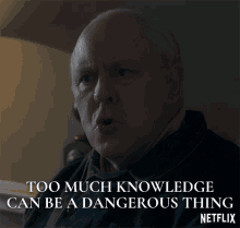 Too Much Knowledge Can Be A Dangerous Thing John Lithgow GIF