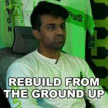 Rebuild From The Ground Up Harsha GIF - Rebuild From The Ground Up Harsha Harsha Bandi GIFs