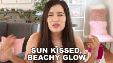 Sun Kissed Beachy Glow Marissa Rachel GIF - Sun Kissed Beachy Glow Marissa Rachel Summer Skin GIFs