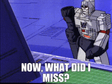 Transformers Megatron GIF - Transformers Megatron Now What Did I Miss GIFs