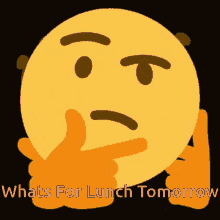 Whats For Lunch Thinking GIF