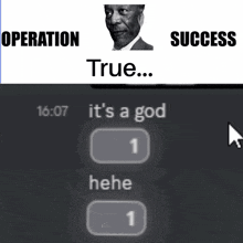 Operation True True Morgan Freeman GIF