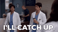Greys Anatomy Lucas Adams GIF - Greys Anatomy Lucas Adams Ill Catch Up GIFs