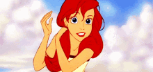 Ariel Little Mermaid GIF - Ariel Little Mermaid Bite Lip GIFs