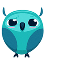 Owl Bird Sticker - Owl Bird Question Mark Stickers