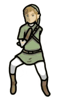 dance link hyper energetic arms flailing