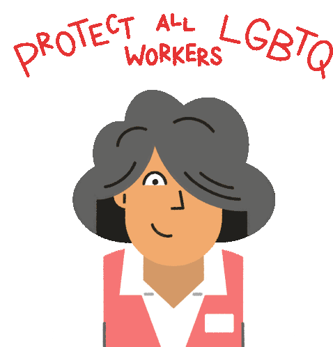 Protect All Lgbtq Workers Pass The Equality Act Sticker - Protect All Lgbtq Workers Pass The Equality Act Equality Act Now Stickers