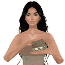 Kardashian Throwing Money GIF