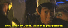 Jonathan Ke Quan Hold On GIF - Jonathan Ke Quan Hold On Indiana Jones GIFs