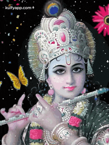 Lord Krishna.Gif GIF - Lord Krishna Lordkrishna Bless You GIFs