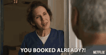 You Booked Already Jessica Hecht GIF - You Booked Already Jessica Hecht Karen Hayes GIFs