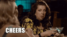 Cheers GIF - Cheers Alcohol Toast GIFs