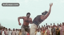 Prabhas Best Stunt In Chatrapathi Fight.Gif GIF - Prabhas Best Stunt In Chatrapathi Fight Prabhas Stunts GIFs