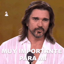 Muy Importante Para Mi Juanes GIF - Muy Importante Para Mi Juanes Latin Grammy GIFs