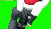 a green screen with a game by konethonix icon