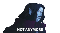 Not Anymore Vlad Dracula Tepes Sticker - Not Anymore Vlad Dracula Tepes Castlevania Stickers