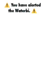 Waterbi Bambisona Sticker - Waterbi Bambisona Stickers