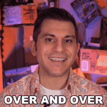 Over And Over Rerez GIF - Over And Over Rerez Keep Repeating GIFs