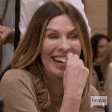Bite Real Housewives Of New York GIF - Bite Real Housewives Of New York Take A Bite GIFs