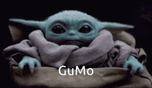 Gu Mo Baby Yoda Gu Mo GIF - Gu Mo Baby Yoda Gu Mo Hedgos GIFs