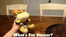 Sml Bowser Junior GIF - Sml Bowser Junior Whats For Dinner GIFs