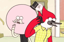 regular show embarrassing embarrassed shocked on the phone