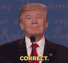 Correct Donald Trump GIF - Correct Donald Trump Yes GIFs