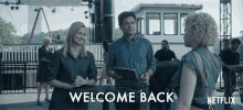 Welcome Back Laura Linney GIF - Welcome Back Laura Linney Wendy Byrde GIFs