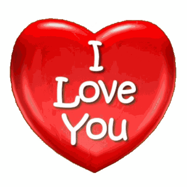I Love You Love Heart Sticker - I Love You Love Heart Luv U - Discover &  Share GIFs