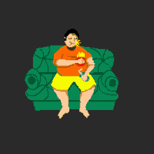 Pixel Fat Boy GIF - Pixel Fat Boy Fat GIFs