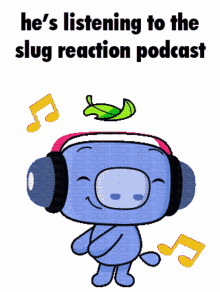 hes listening to slug reaction wumpus