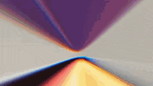 a computer generated image of a rainbow colored triangle